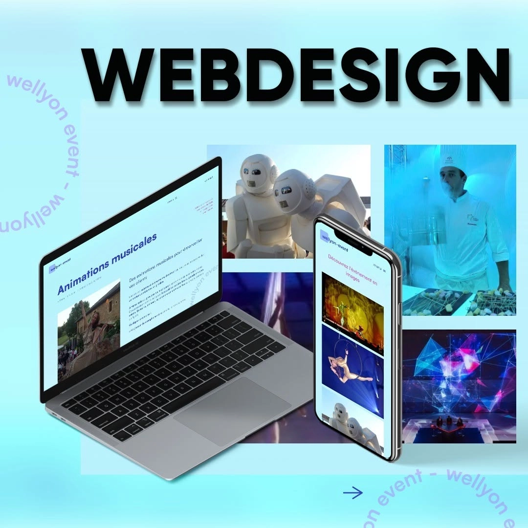 création site internet d'une agence événementielle